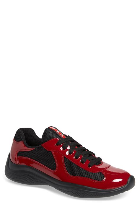 prada americas cup men's sneakers red|prada americas cup farfetch.